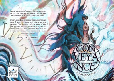 Conveyance - book cover by Cristiana Leone