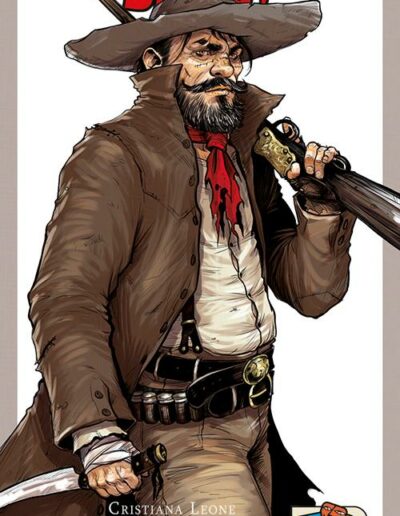 Bart Cassidy - Bang Legends - by Cristiana Leone