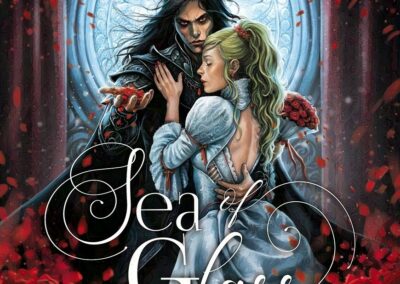 Sea of Glasses - book cover by Cristiana Leone